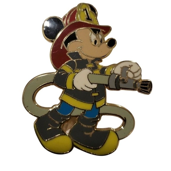 Disney MICKEY FIREMAN FIRE MAN FIGHTER HOSE AP production‎ Sample Artist Proof